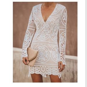 Vici white dress. Brand new with tags